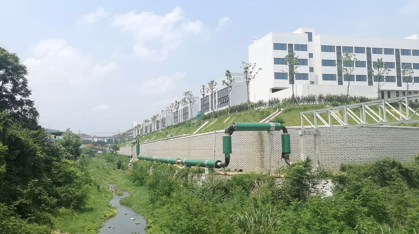 Поддержка проекта теплосети для проекта когенерации природного газа Beijing Energy Zhongji Yichang Xiaoxi Tower